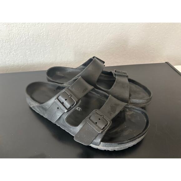 Birkenstock Arizona Eva Foam Sandals Men 43 10 Black Summer Travel Beach Cruise main image 9